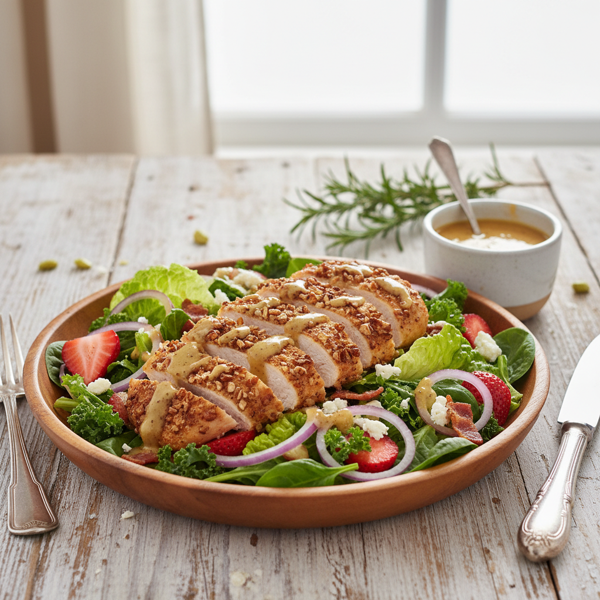 Pecan-Crusted Southern Delight Salad recipe