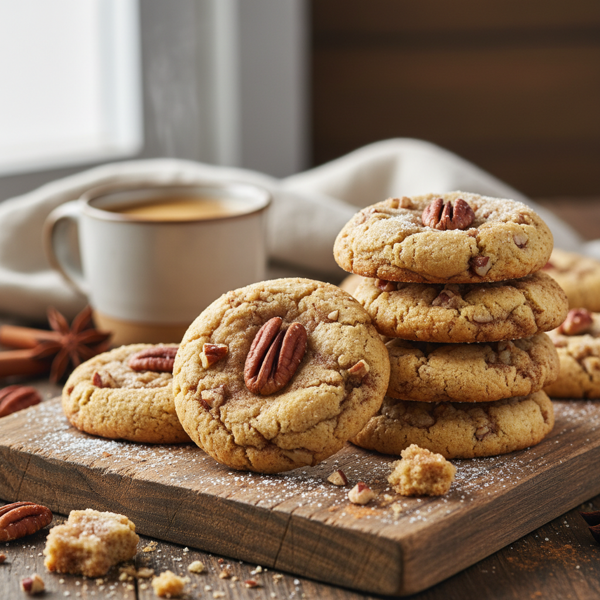 Pecan Cinnamon Bliss Cookies recipe