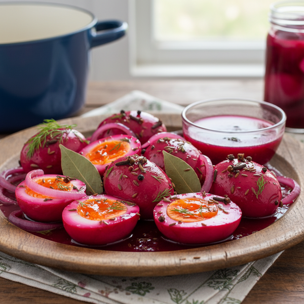 Pennsylvania Dutch Marinated Beet Eggs recipe