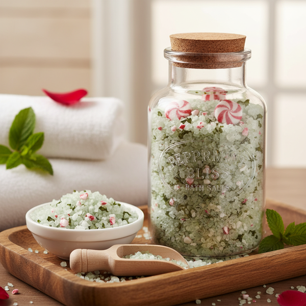Peppermint Bliss Bath Salts recipe