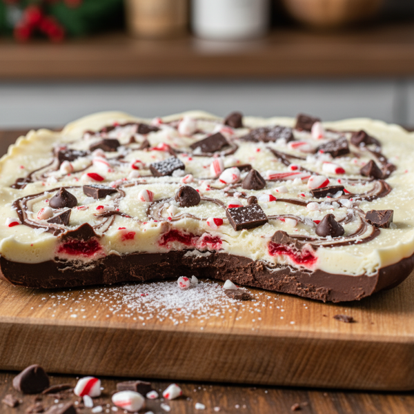 Peppermint Chocolate Delight Bark recipe