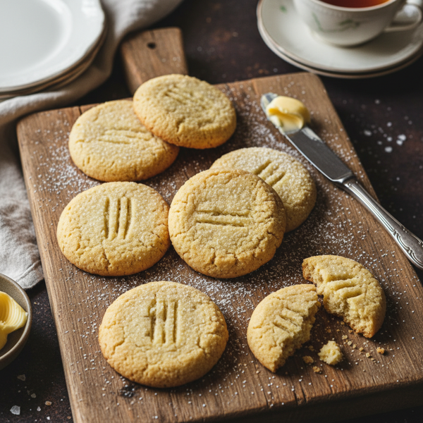 Perfectly Buttery Shortbread Cookies recipe