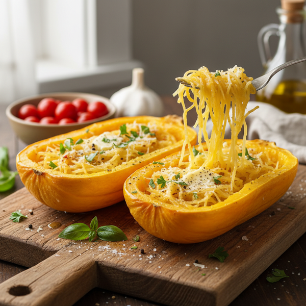 Perfectly Cooked Spaghetti Squash recipe
