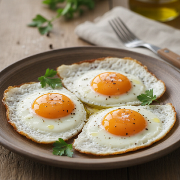 Perfectly Cooked Sunny Side Up Eggs recipe