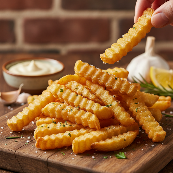 Perfectly Crisp French Fries recipe