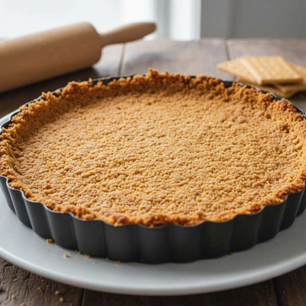 Perfectly Crisp Graham Cracker Cheesecake Crust recipe