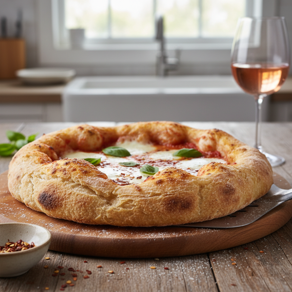 Perfectly Crispy Gluten-Free Pizza Crust recipe