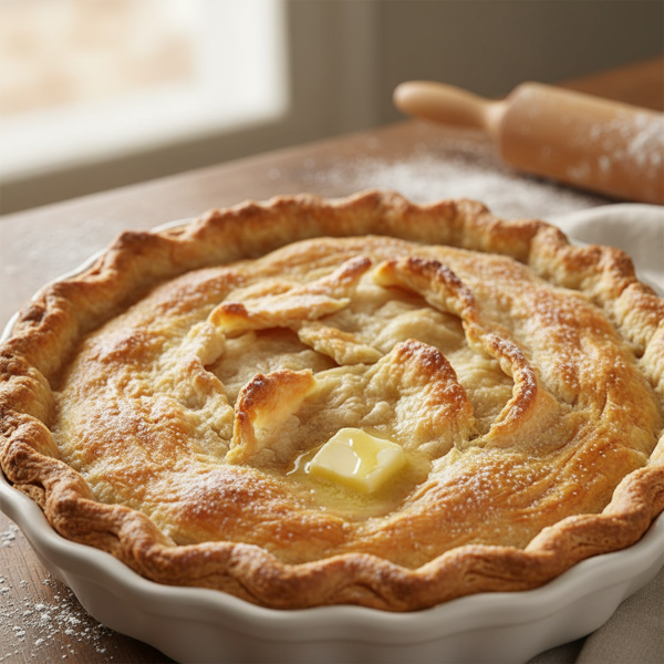Perfectly Flaky Butter Pie Crust recipe