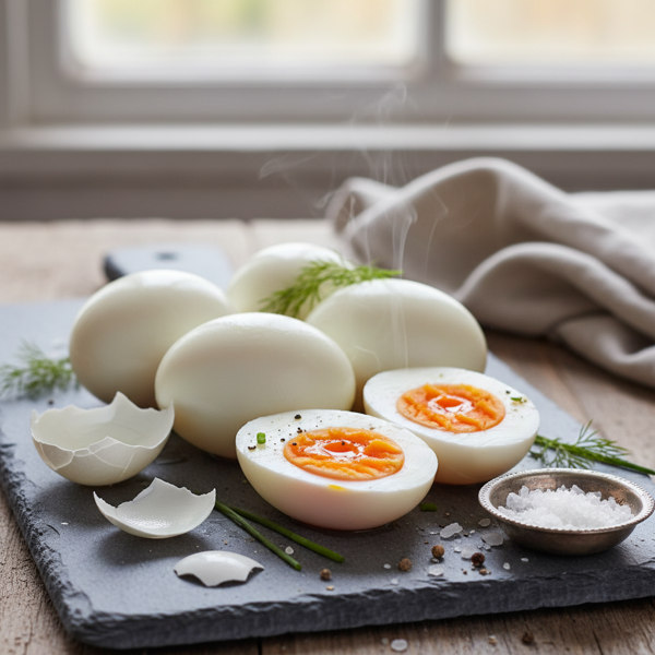 Perfectly Peelable Boiled Eggs recipe