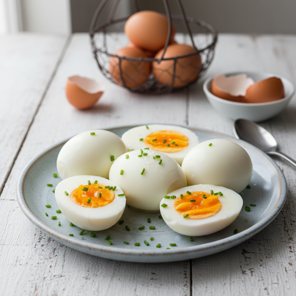Perfectly Peeled Hard-Boiled Eggs recipe