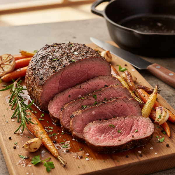Perfectly Roasted Eye of Round recipe