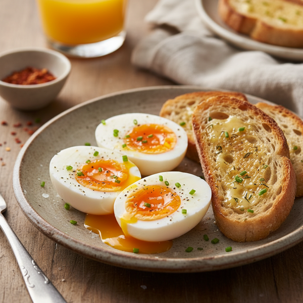 Perfectly Soft Boiled Eggs recipe