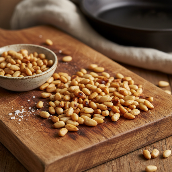 Perfectly Toasted Pine Nuts recipe