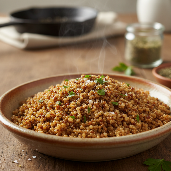 Perfectly Toasted Quinoa recipe