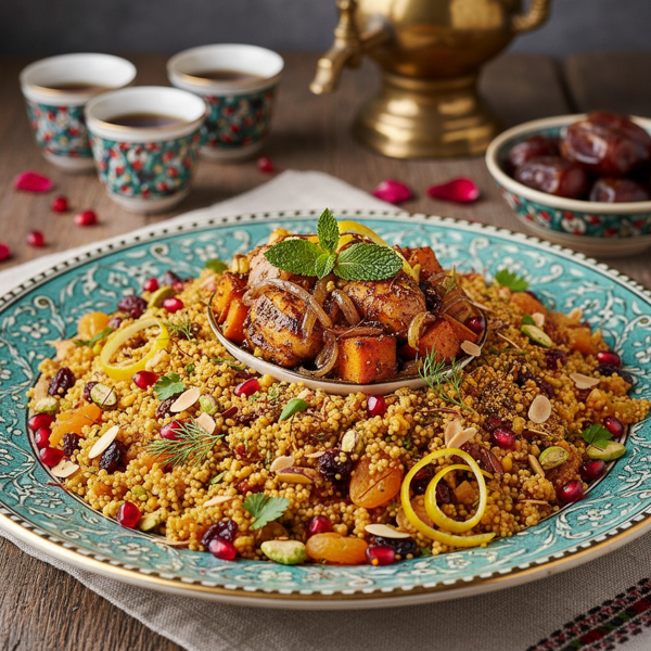 Persian-Inspired Spiced Couscous Delight recipe