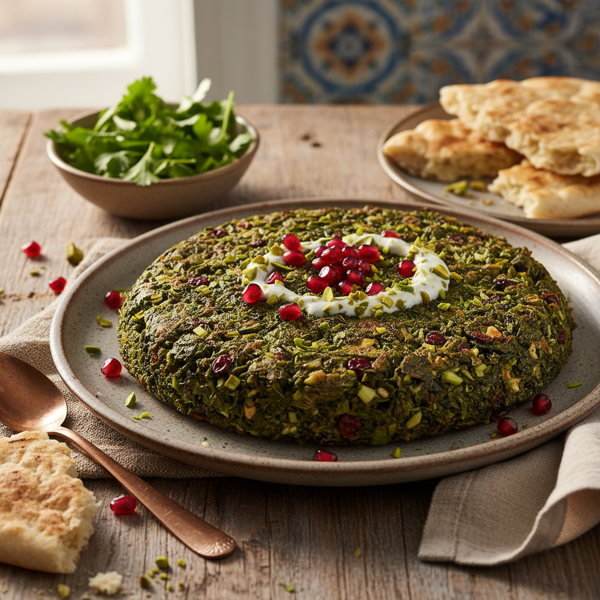 Persian Herb Infused Omelette recipe