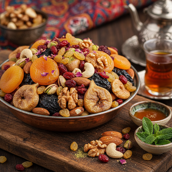 Persian Nut & Fruit Medley recipe