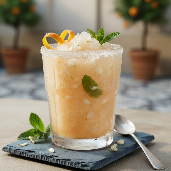 Persian Orange Blossom Slush recipe