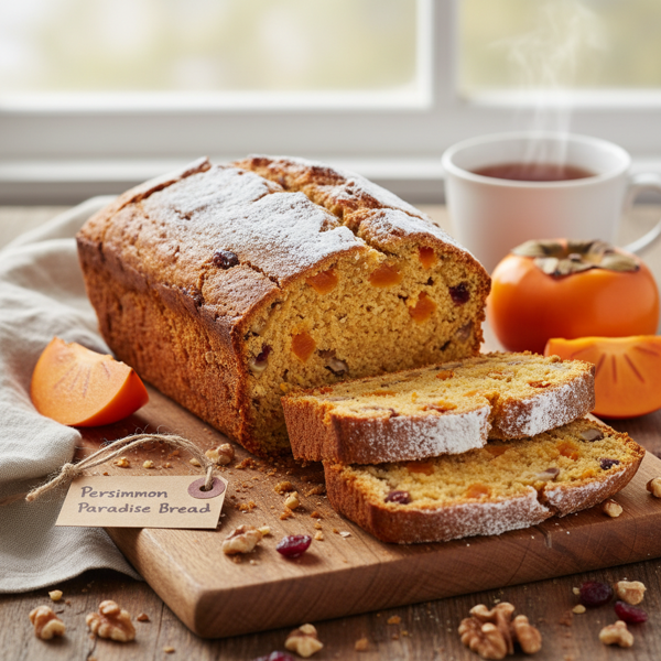 Persimmon Paradise Bread recipe