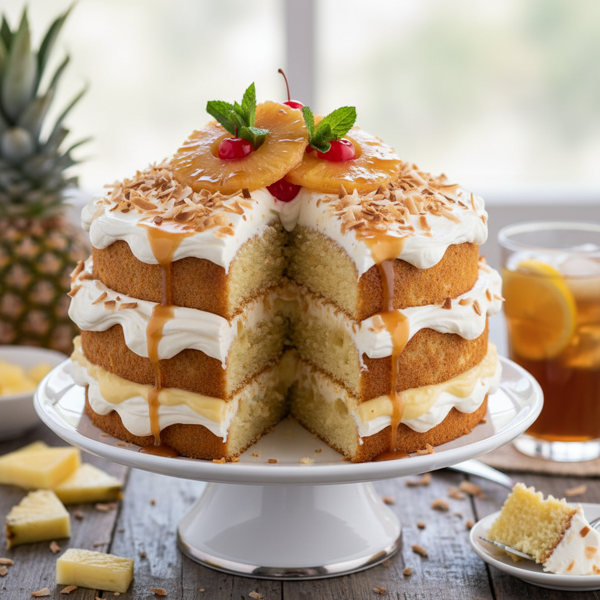 Pineapple Dream Cake recipe