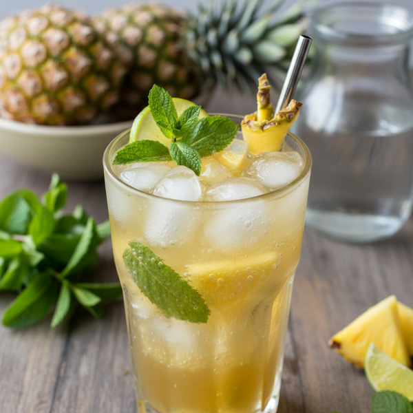 Pineapple Mint Refresher recipe