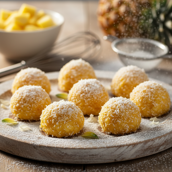 Pineapple Paradise Snowballs recipe