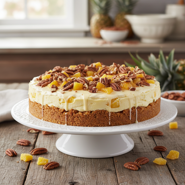 Pineapple Pecan Cream Cheese Delight recipe