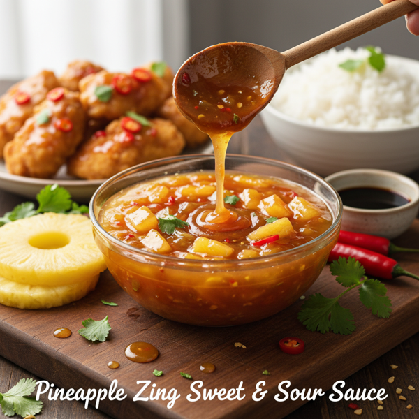 Pineapple Zing Sweet & Sour Sauce recipe