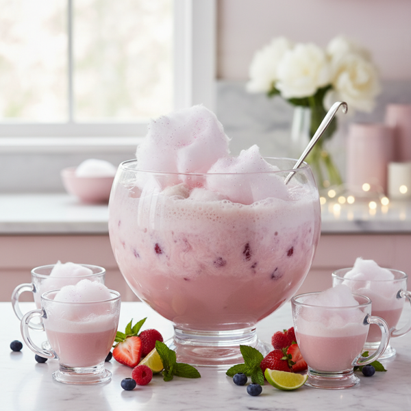 Pink Cloud Delight Punch recipe