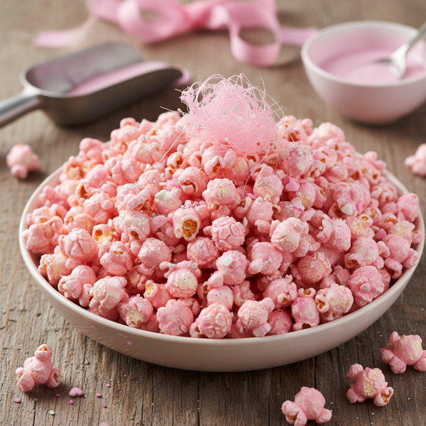 Pink Delight Popcorn recipe