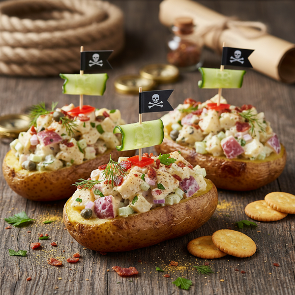 Pirate Potato Salad Vessels recipe