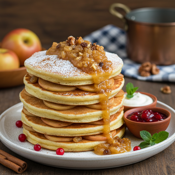 Polish Apple Delight Pancakes recipe