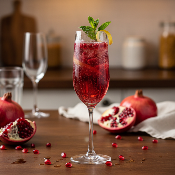 Pomegranate Sparkling Jewel recipe