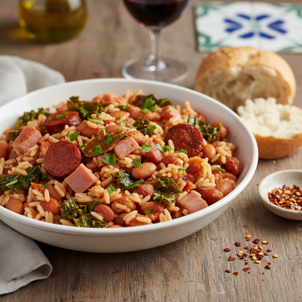 Portuguese Bean & Rice Delight recipe