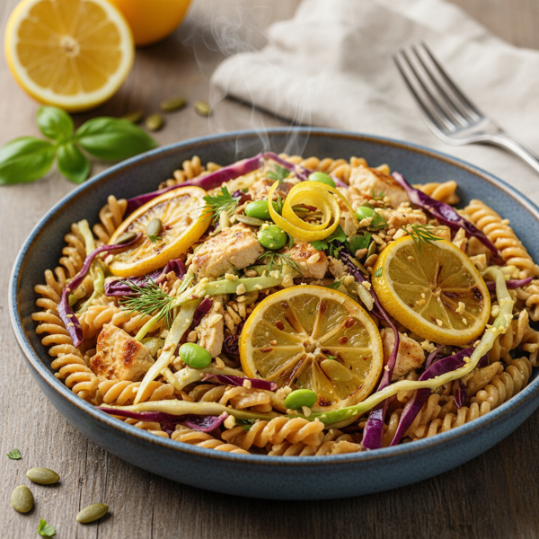 Protein-Packed Cabbage & Lemon Pasta recipe