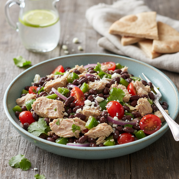 Protein-Packed Tuna and Black Bean Salad recipe