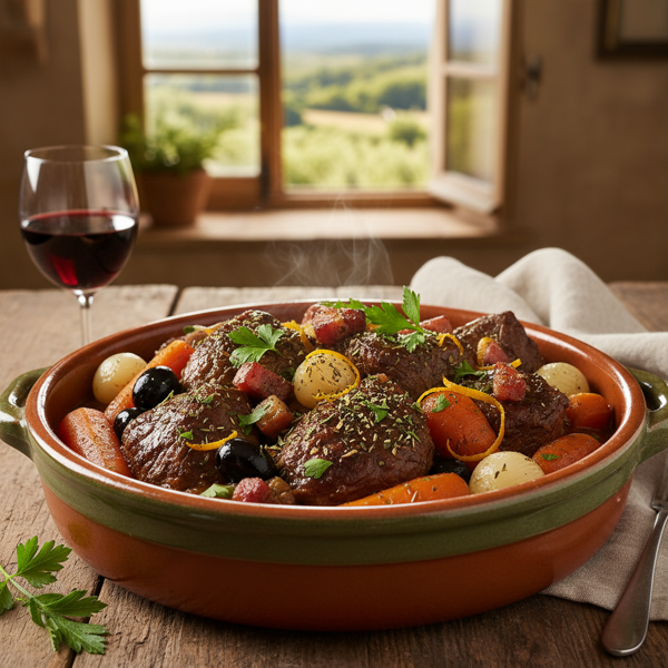 Provençal Beef Daube recipe