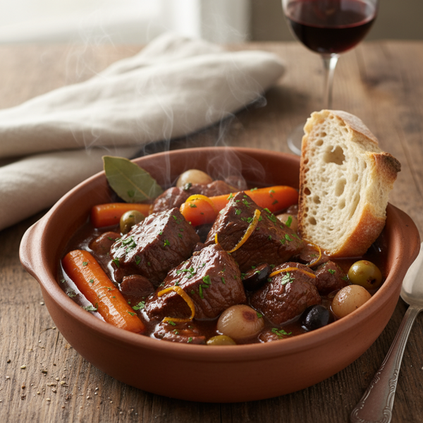 Provencal Beef Stew (Daube de Boeuf) recipe