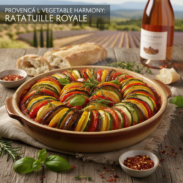 Provencal Vegetable Harmony: Ratatouille Royale recipe