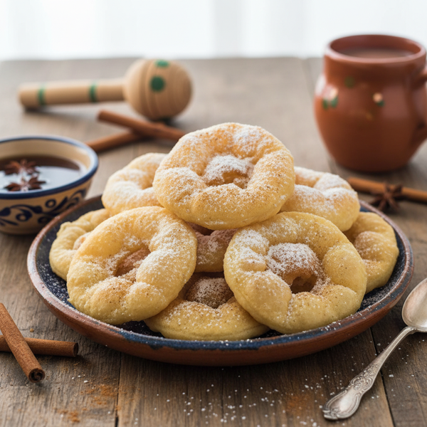 Puffy Mexican Bunuelos Delight recipe