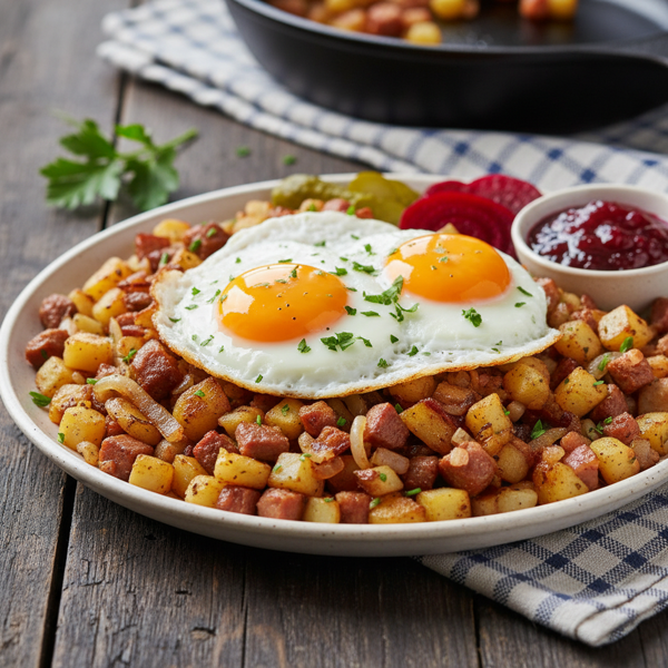 Pyttipanna Delight: Swedish Leftover Hash recipe