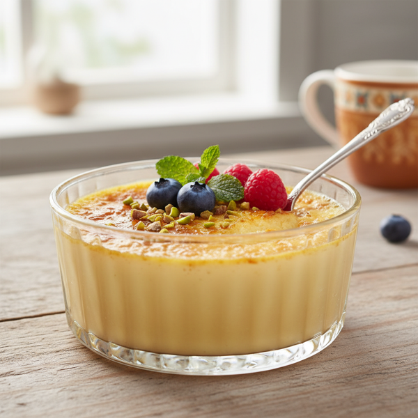 Quick Microwave Egg Custard Delight recipe