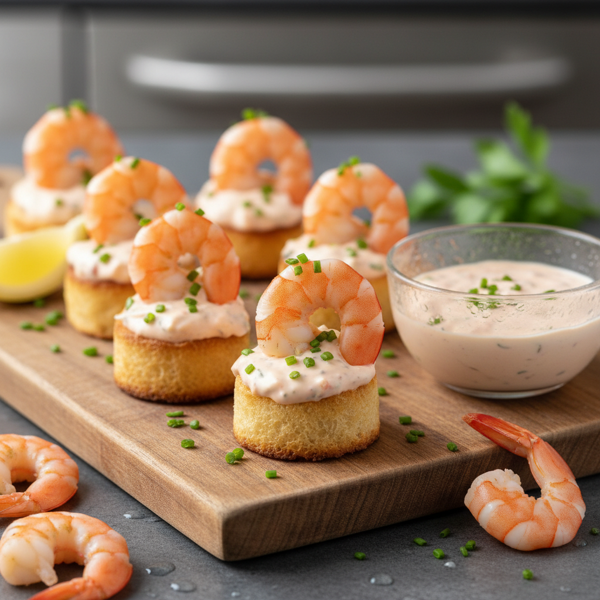 Quick Shrimp Cocktail Bites recipe
