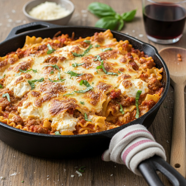 Quick Skillet Lasagna recipe