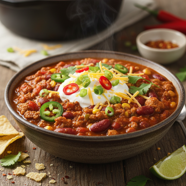 Quick Spicy Turkey Chili recipe