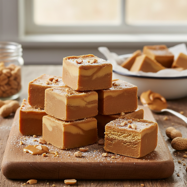 Quick & Creamy Peanut Butter Fudge recipe