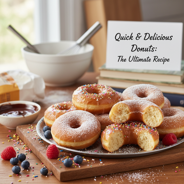 Quick & Delicious Donuts: The Ultimate Recipe recipe
