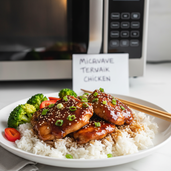 Quick & Delicious Microwave Teriyaki Chicken Thighs recipe