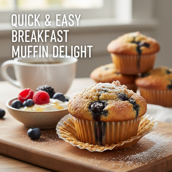 Quick & Easy Breakfast Muffin Delight recipe