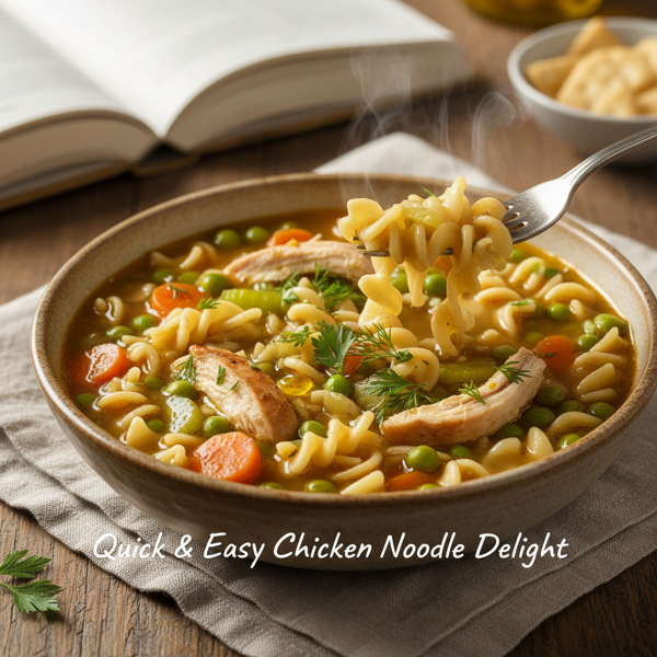 Quick & Easy Chicken Noodle Delight recipe